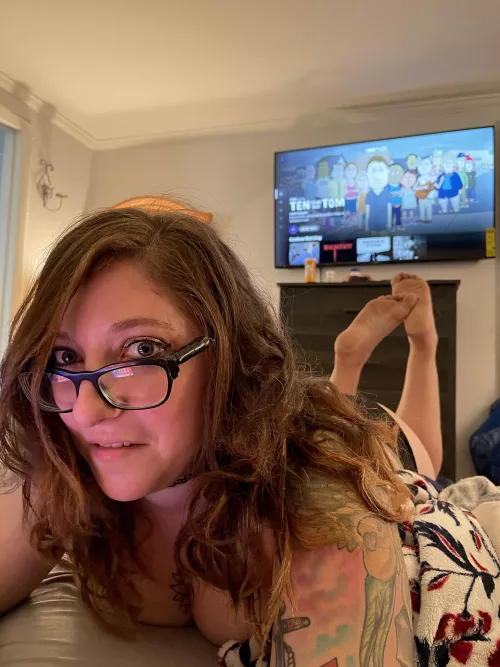 She does her homework naked for daddy. by No-Nectarine9828