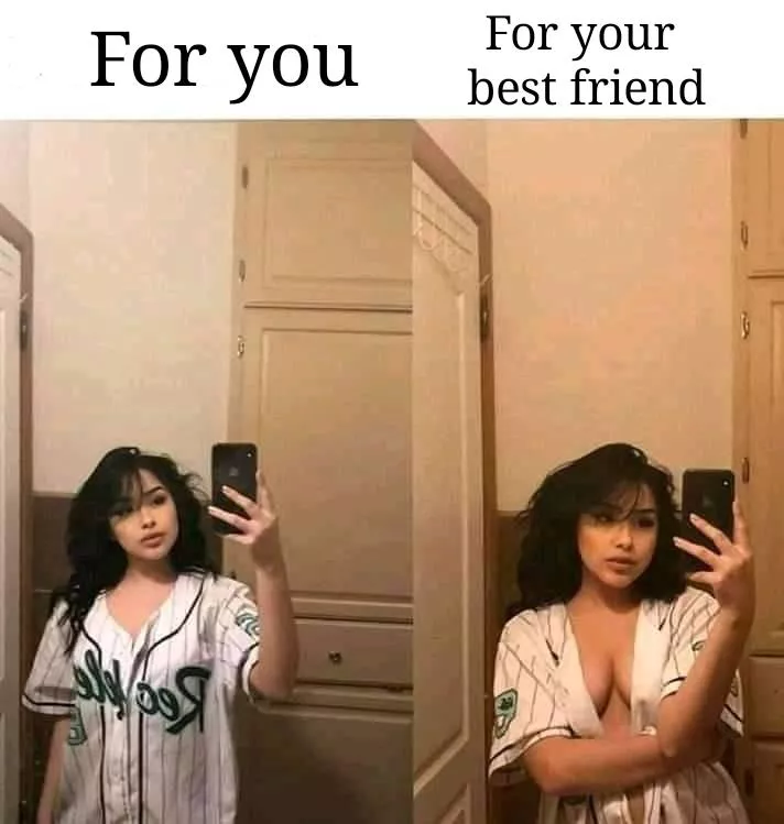 She feels more sexier and desired than she has in months with you. posted by StarPlatinum69420