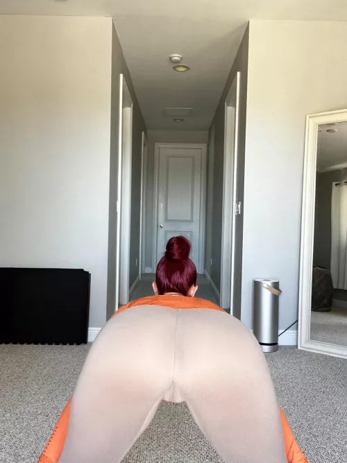 She got a good pump today (OC) by divinebodyofart