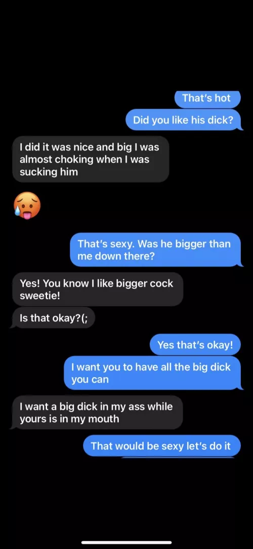 She has recently started to cuck me:) we are looking for someone to satisfy her in the 89123 area by okay_nm