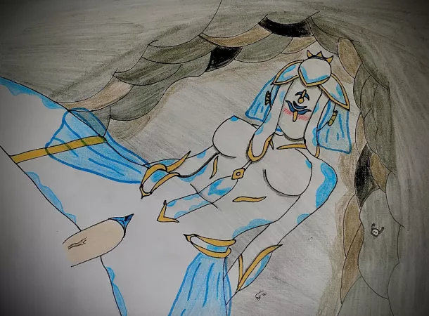 She has taken you to a nearby cave to have fun by LugerP083789