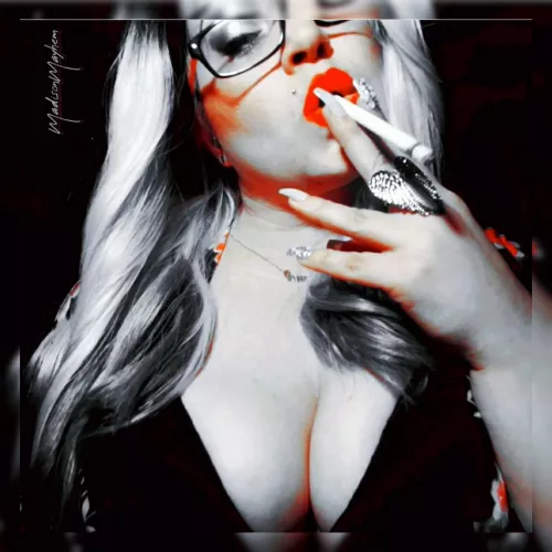 She is a Queen. Her soul is Royalty 🚬👑🖤👑🚬 by Madison_Mayhem