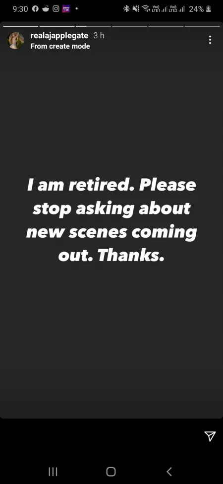 She is retired for good lets wish her for best in future😇🥰 by rgthegreat12