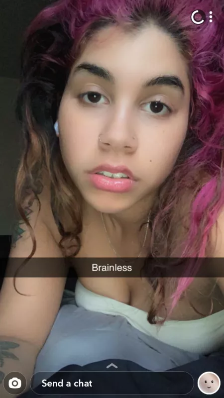 She is so happy being dumb and pretty 😅 by cjones3744