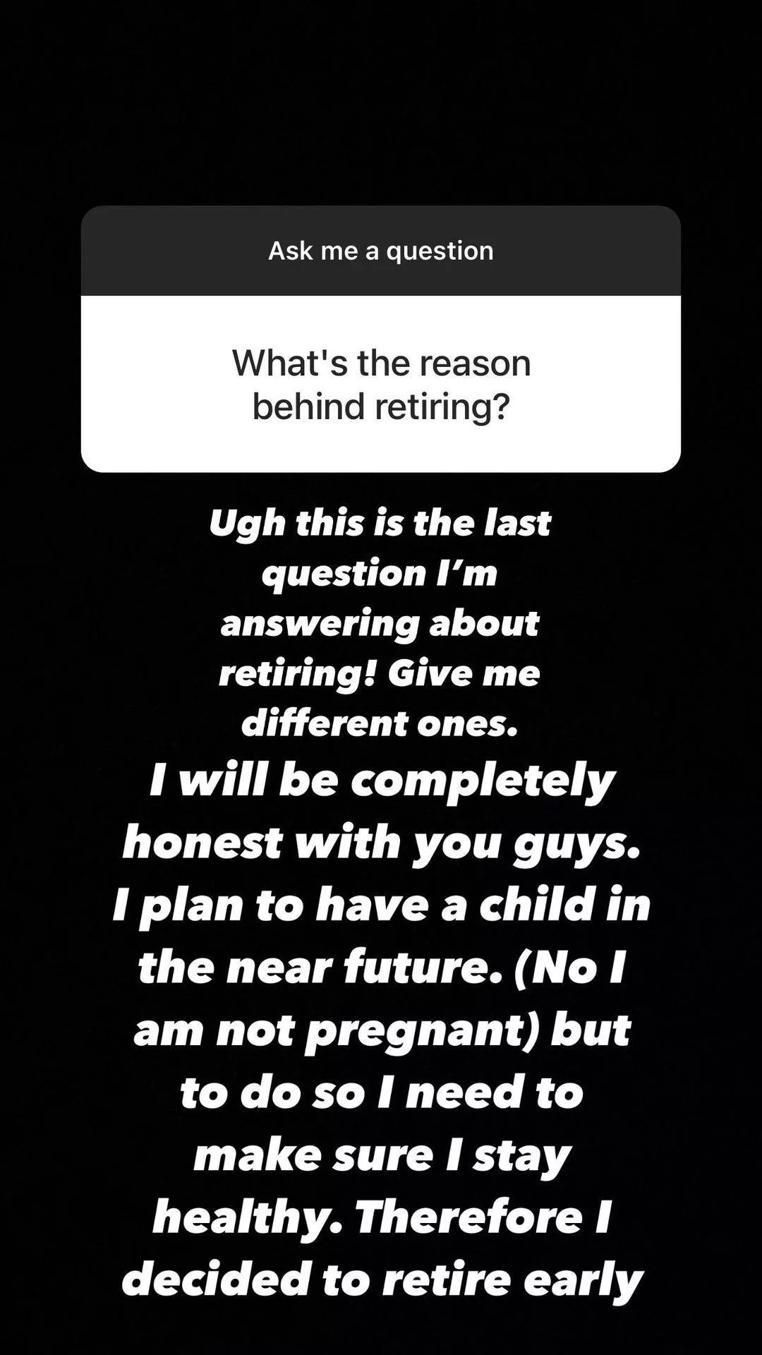 She isn’t pregnant but soon enough tho posted by FrostyNoise95