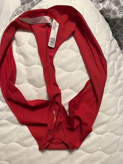 She just took these off and is in the shower by Doodabides2