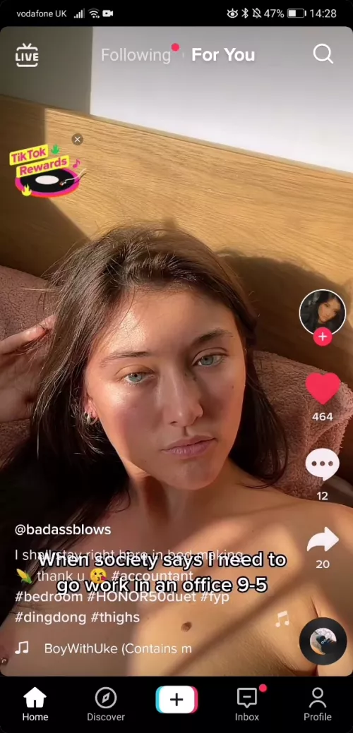 She knew... Link in comments by thrwaycboy