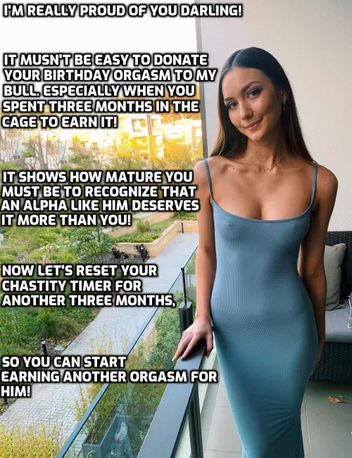 She knows you had no say in the matter. by nubsimp