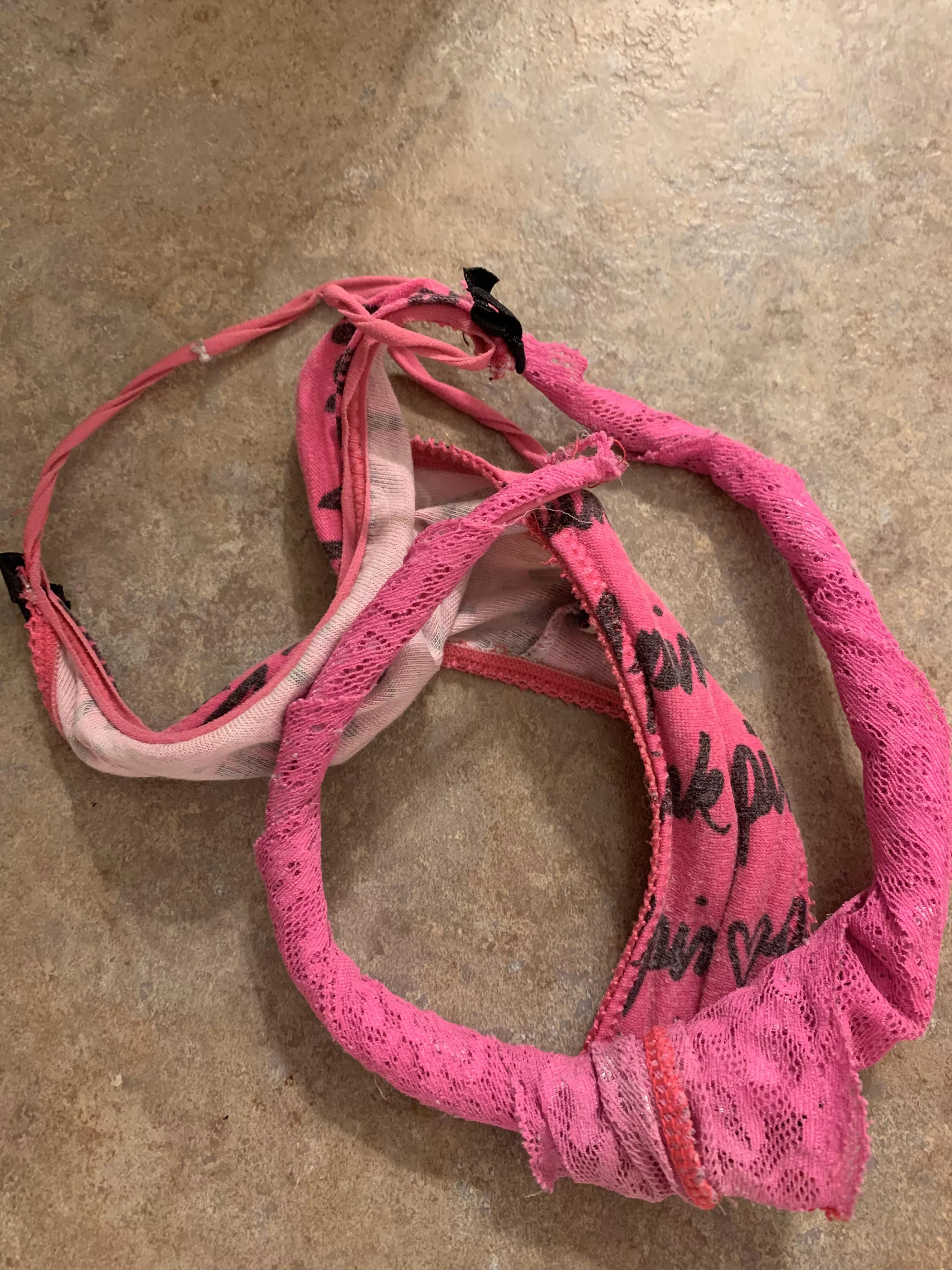 She left these right by the light switch on the bathroom counter…do you think they were meant for me?! posted by wtx806