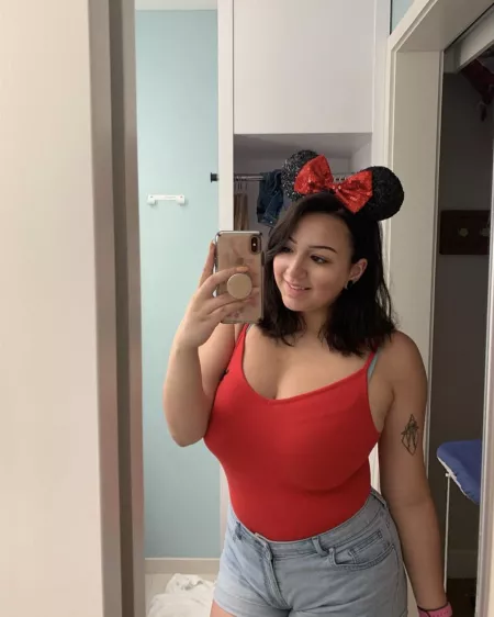 She looks great in red by Snoo-40948