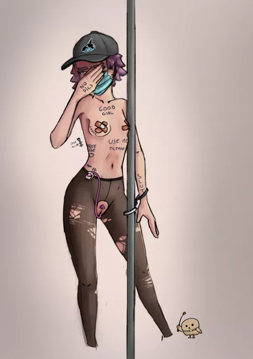 She loves to get groped and used in public transports.... by Sir_Lazz