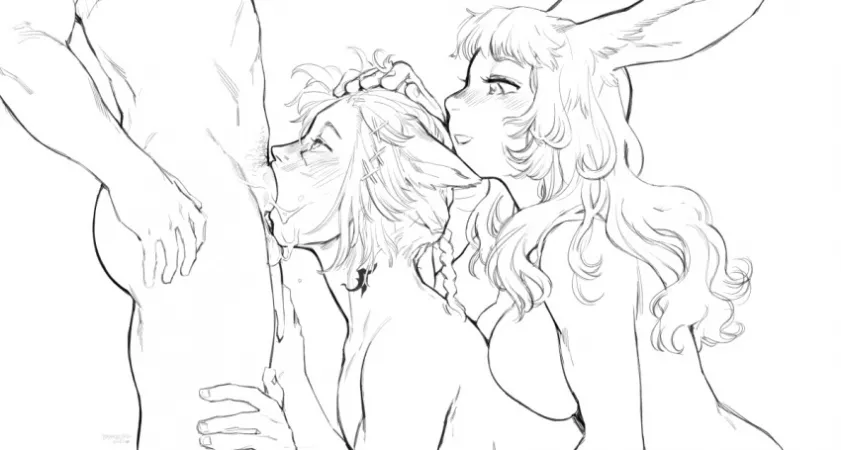 She loves to help him get it deep~ by BiHentaiAddict99