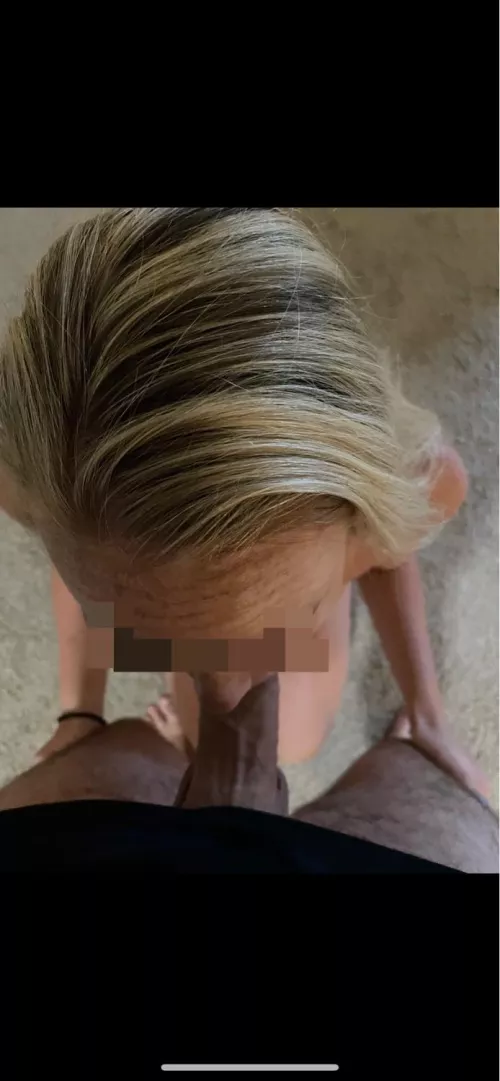 She loves to try to deep throat as much as she can. Who thinks she can get all of them? by Getcrunk92