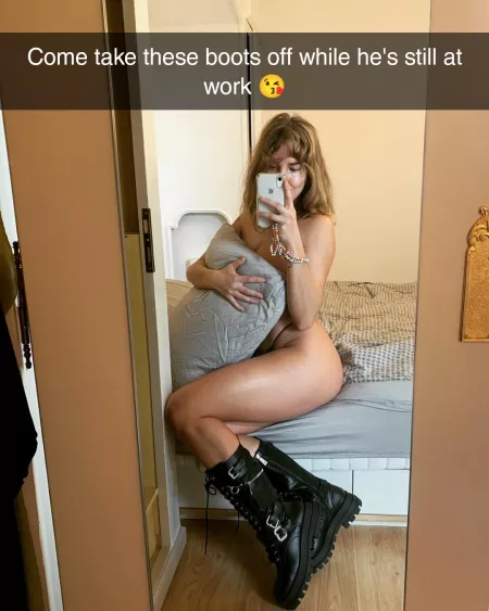 She put them on to walk you to the door by sTARAOB