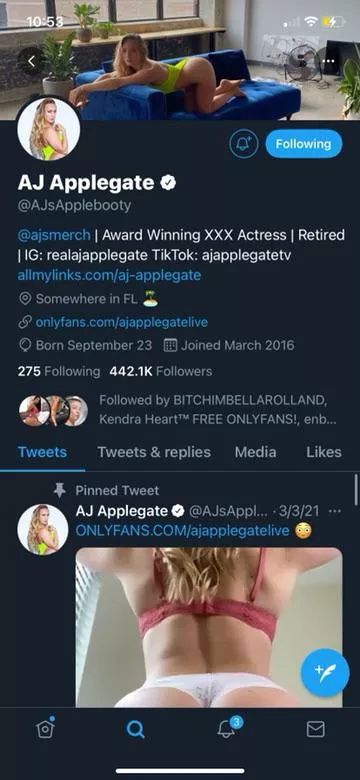 She retired :( posted by Pervyman70