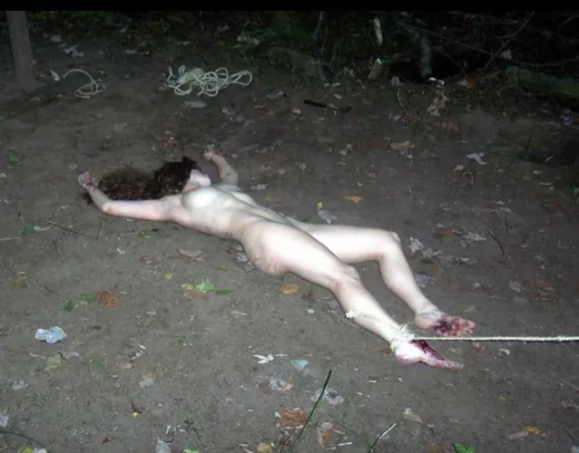 She tried to run away while camping. by 69Sammie69