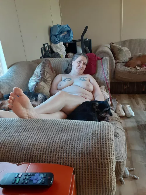 She waiting on coffee and boudin by bayourat78