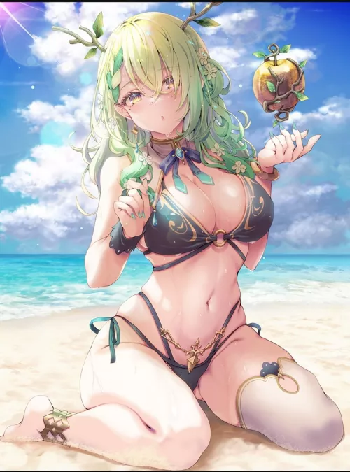 She waits for your command by B1NARY072