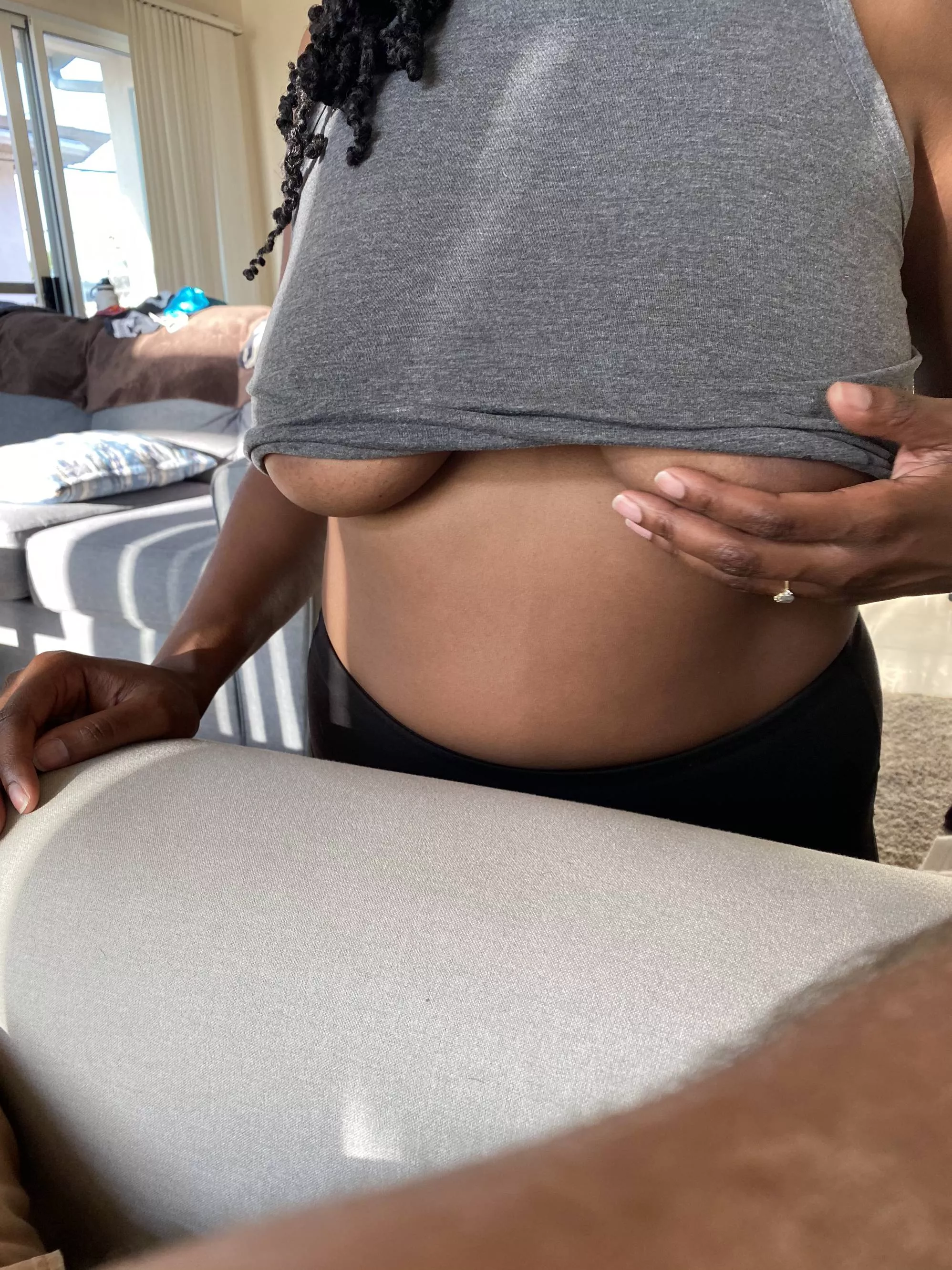 She wanted to show off her ring posted by Stevetuxedo