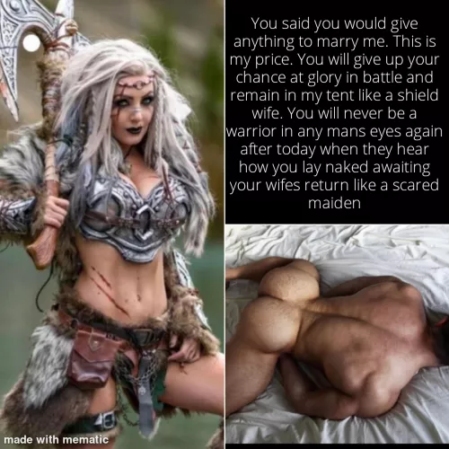 She wants everyone to know she carries the axe by HW247