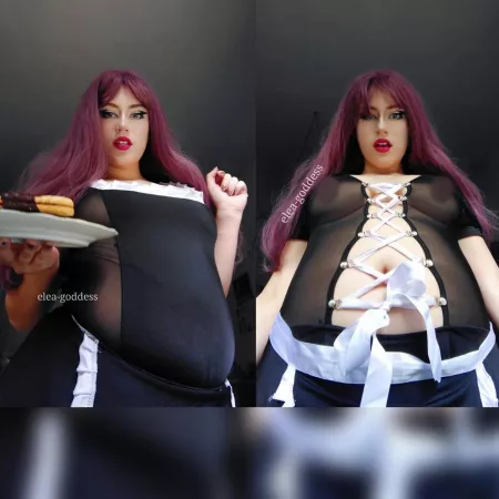 She was supposed to feed you but it looks like she fed herself along the way by elea-goddess