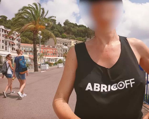 She watches my pokies boobs bounce while running by AbricOFF