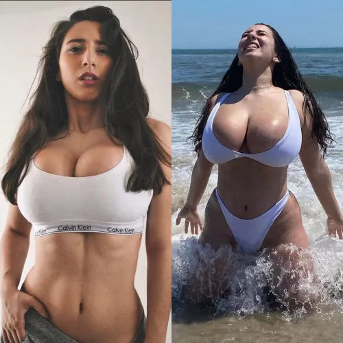 She went from big to huge in a few years by wowzer52