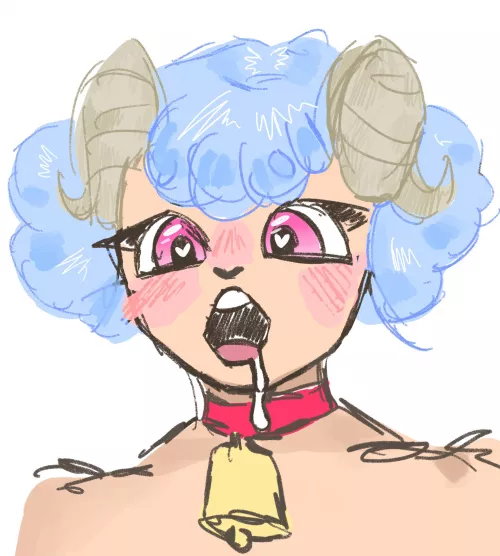 Sheep girl, oc by JeagarBomb