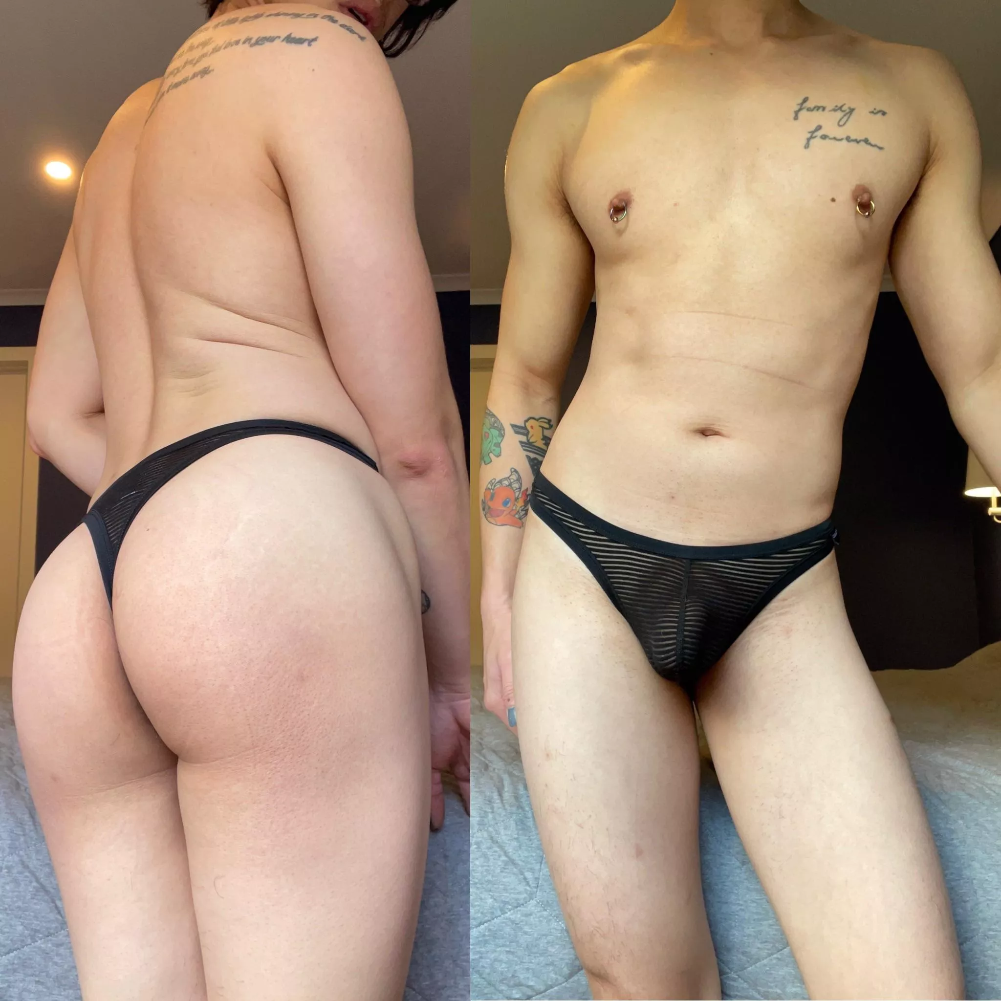 Sheer and thong are two of my favourite things 😜 posted by hazzarous