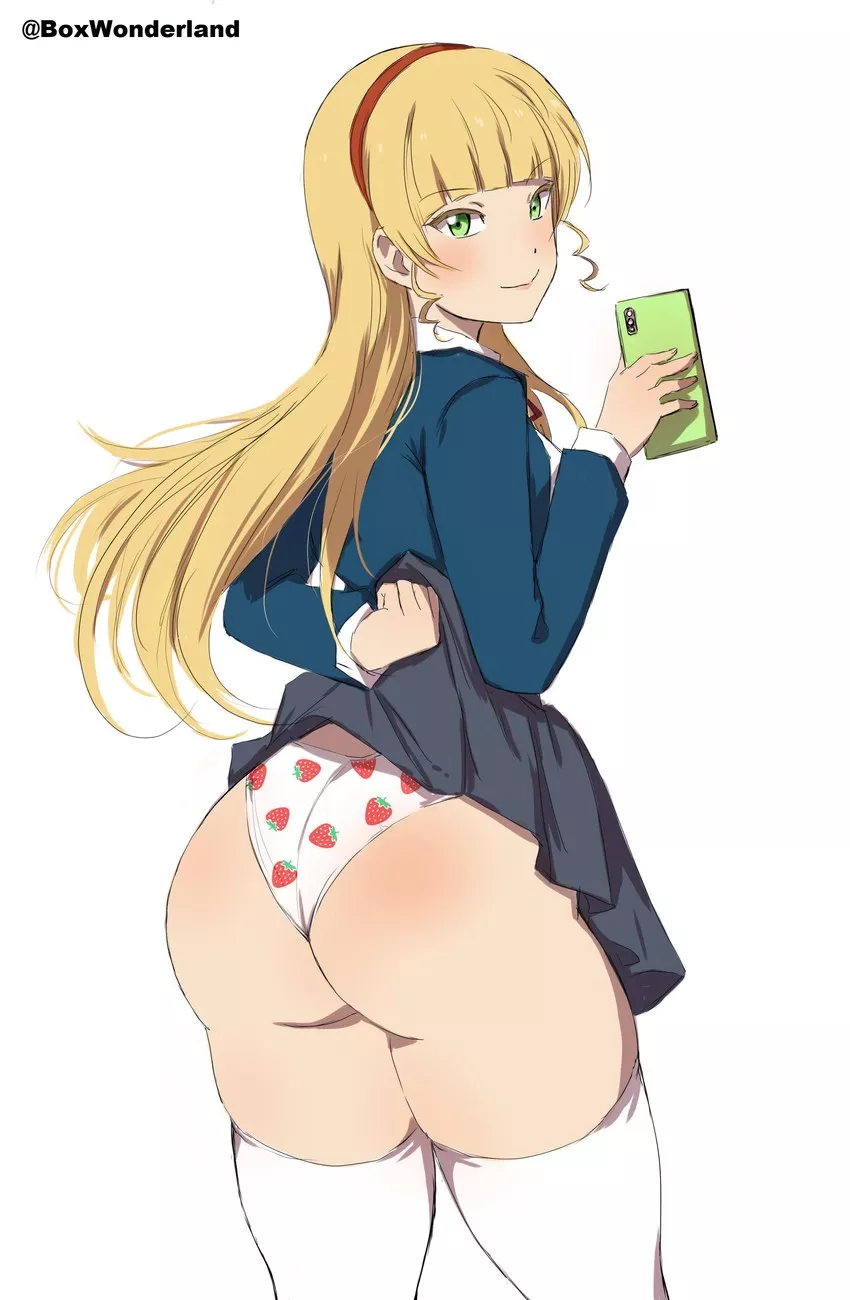 Sheesh Sumire's ass is deliciously fat posted by Henthigh_Senpai