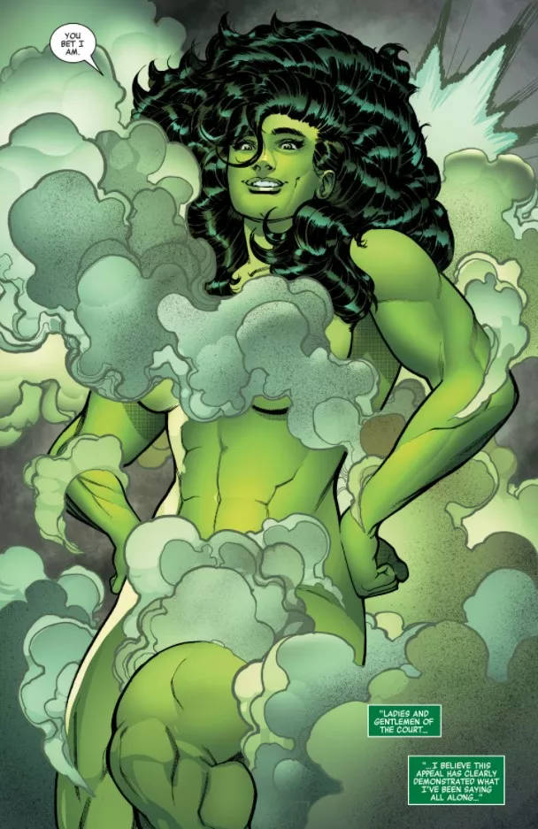 She-Hulk's Smoking Hot Self [Avengers (2018) #50] posted by lordhater1