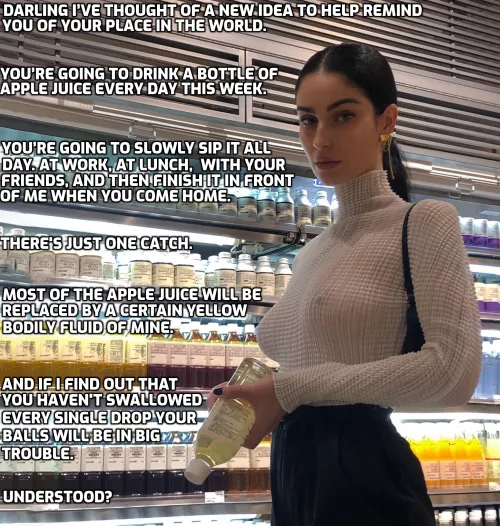 She'll make sure you remember your place in the world. by nubsimp