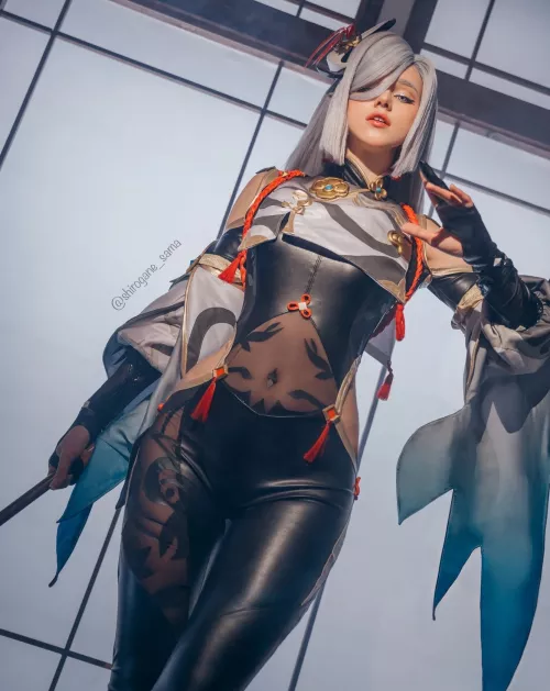 Shenhe Cosplay by (Shirogane-sama) [Genshin Impact] by Faoovo