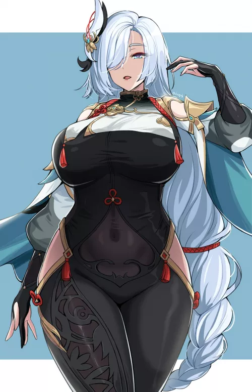 Shenhe (@drogob) by A_Manatee