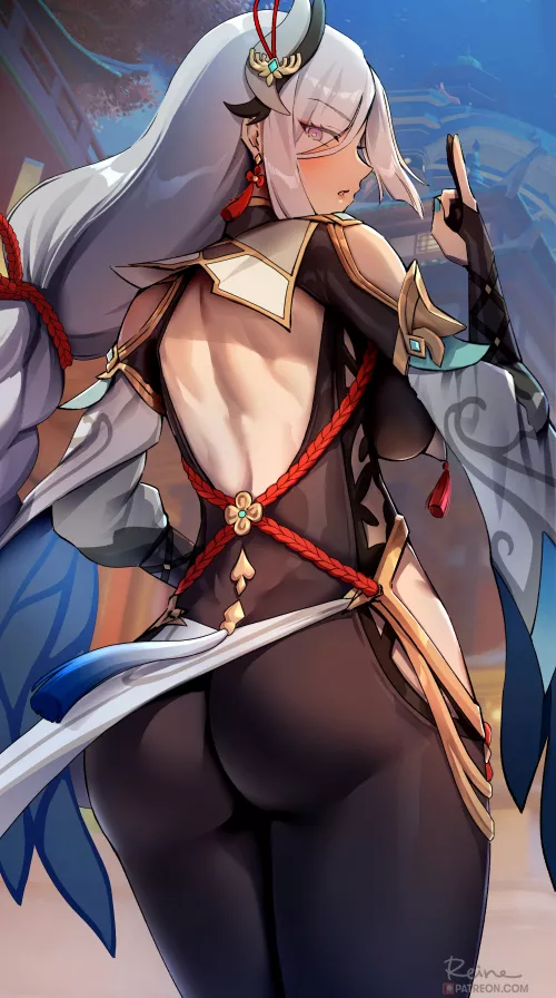 Shenhe [Genshin Impact] by seyjer