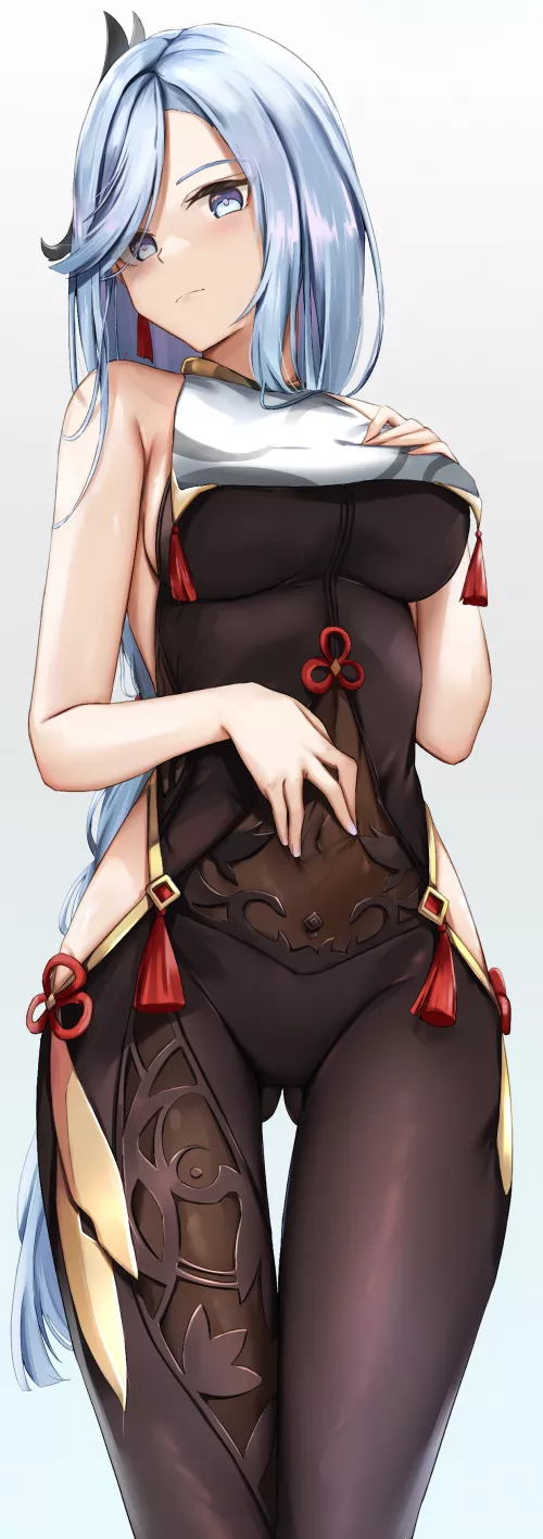 Shenhe [Genshin Impact] by _chirp_