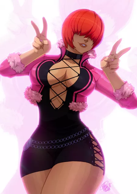 Shermie gives me Hentai protagonist vibes (Tovio-Rogers) [King of Fighters]