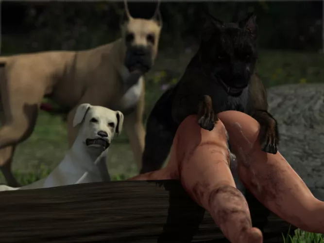 She's a mess after all three have had their turn by recklessagain