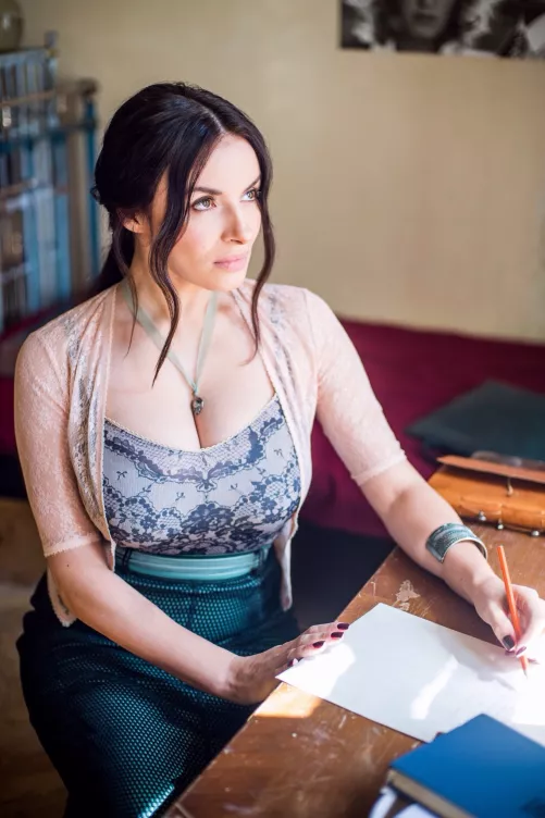 She's amazing. Milf Godess. Those boobs are masterpiece🔥🔥 by aryandkamd