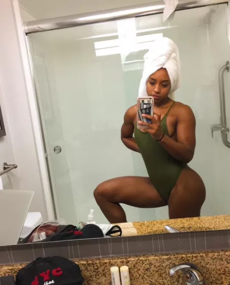 She's been working out by poogramsupervisor