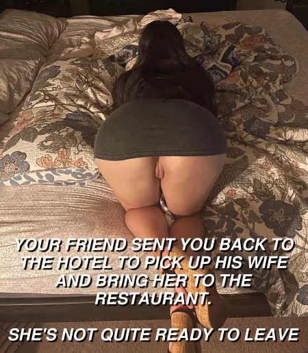 She's going to be late by FelixCulpa77