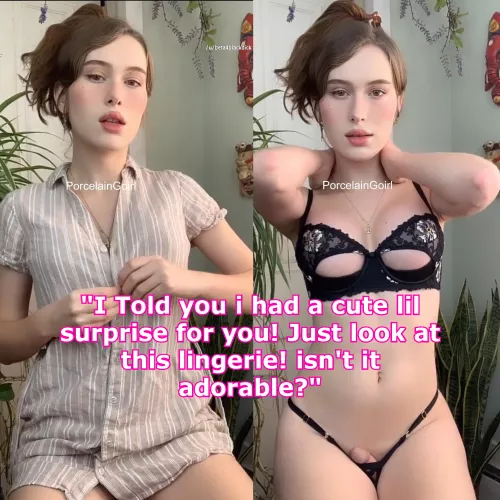 She's got a surprise for you! by beta4blackdick