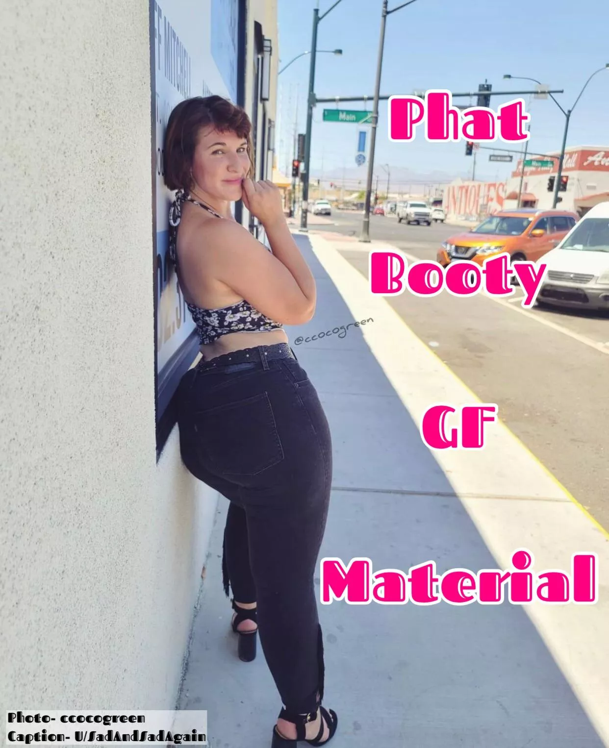 She's Gotta Jump to Put Jeans On posted by sadandsadagain