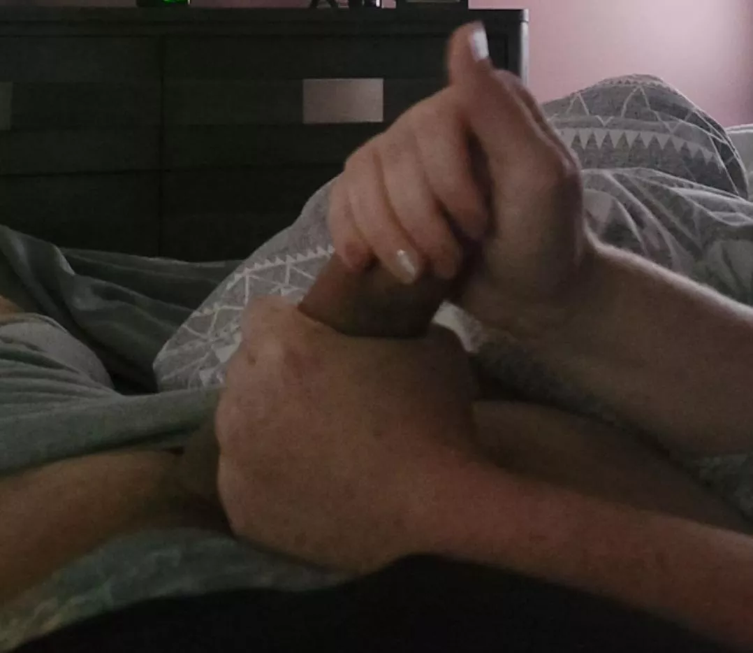 She's holding on for dear life posted by AssManButTitsAreCool