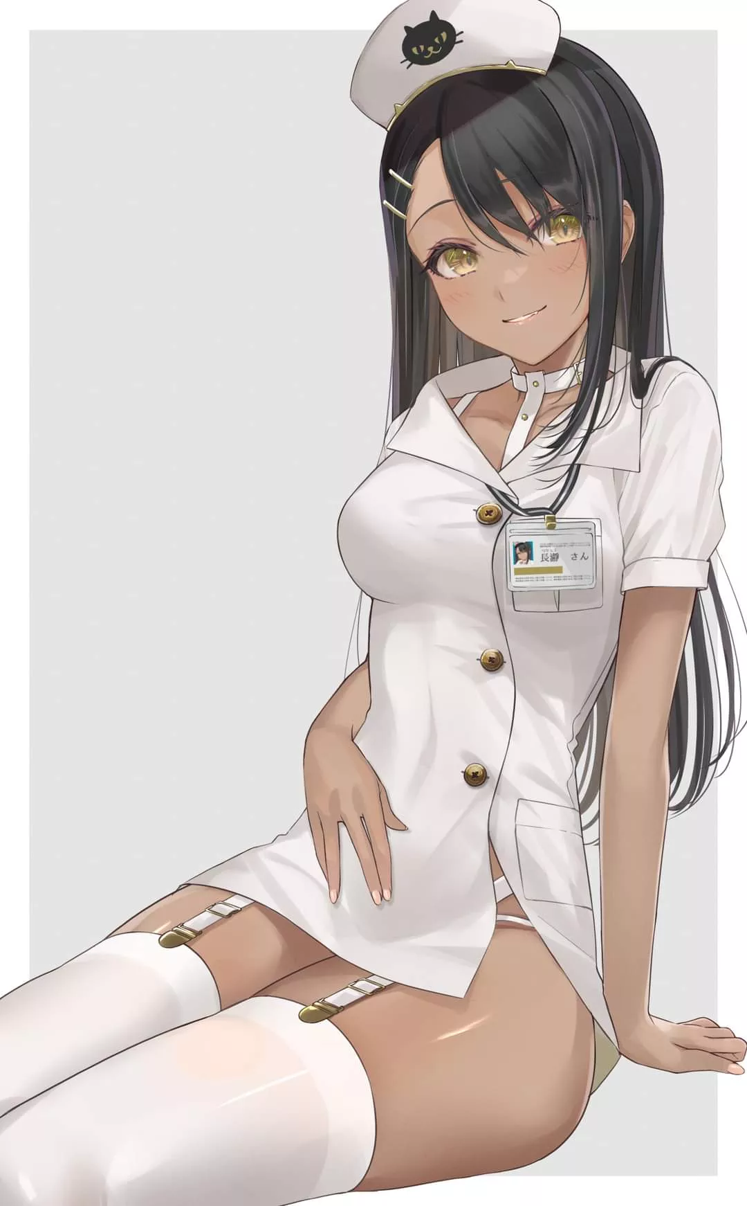 She's so sexy in white posted by Henthigh_Senpai