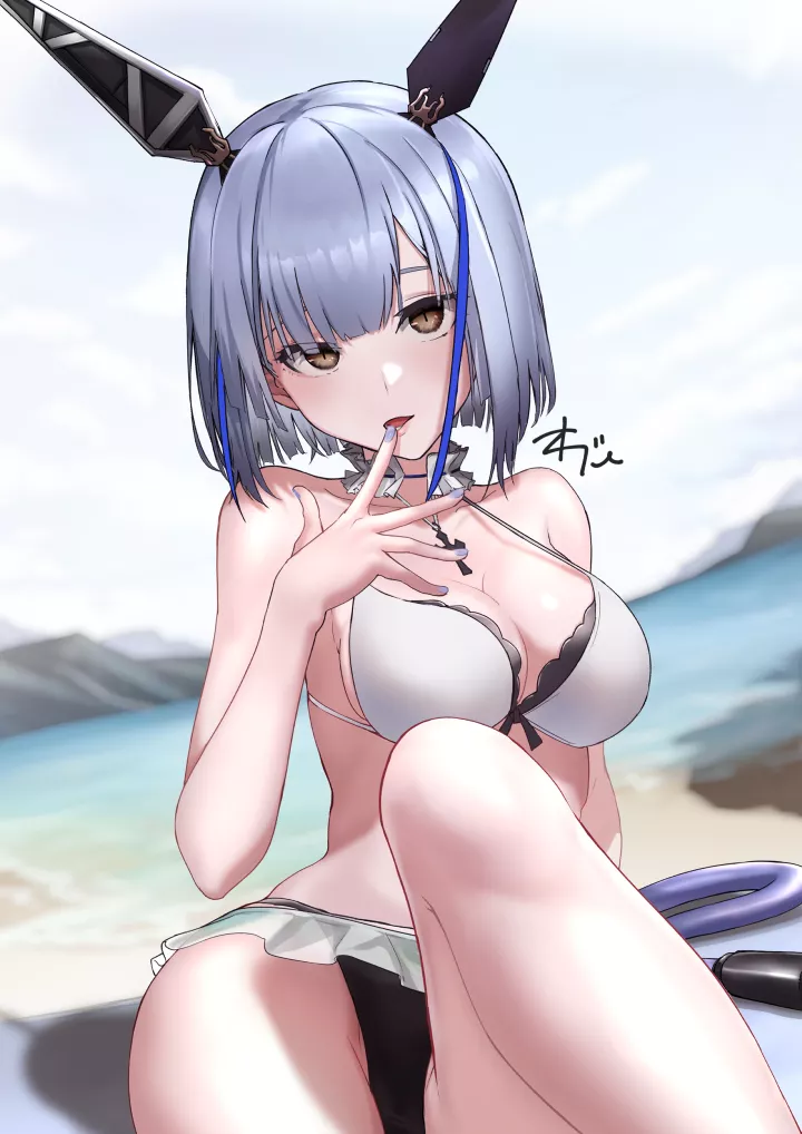 She's Tipsy & Wants You, Com~man~der~💙 (MNF Gascogne, Azur Lane, Vichya Dominion Faction) posted by YandereLover22