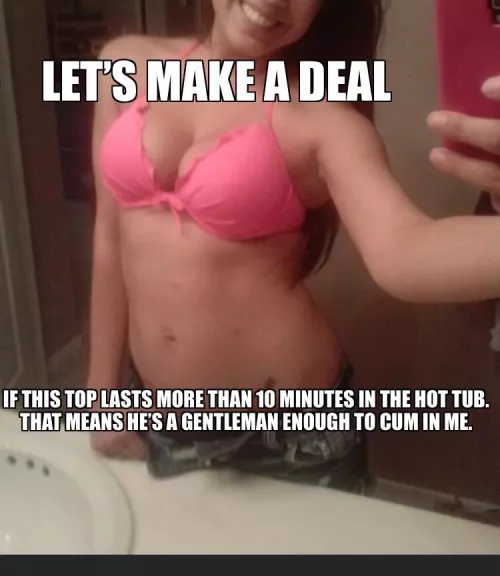 Shhh. No one said anything about my bottoms 😈🔥🙊 by XHot_PrincessX