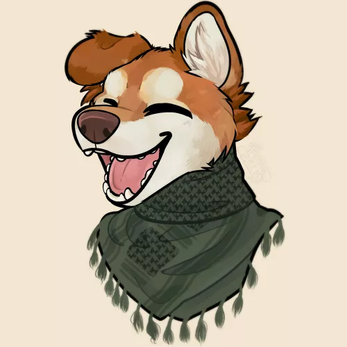 Shiba//art by me @flowfells on twitter by Flowfell