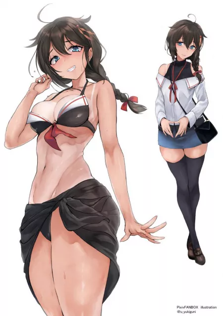 Shigure by thepopeofkeke