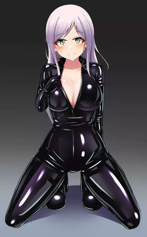 Shiny Rubber Suit (Ibusuki ) [Original] by sequence_string